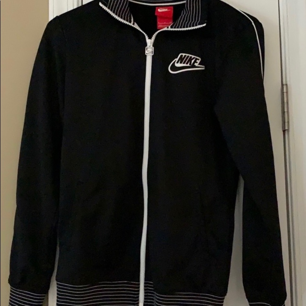 Black nike Zip Up